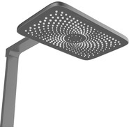 Душевая стойка с термостатом Vincea Inspire VSFS-3I13TGM, вороненая сталь - фото 5