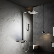 Душевая стойка с термостатом Vincea Inspire VSFS-3I13TGM, вороненая сталь - фото 2