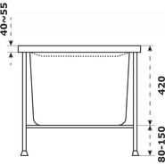 Ванна акриловая Azario Бали 160x70 см БАВ0102, Размер - мм: 1600х700 - фото 4