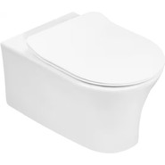 Инсталляция с подвесным безободковым унитазом Jacob Delafon Aleo E21730RU-00, сиденье с тонкой крышкой микролифт - фото 3