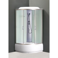 Душевая кабина Loranto CS-6690 F 90х90 см, хром/матовое - фото 2