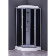 Душевая кабина Loranto CS-6691 G 90х90 см, хром/тонированное - фото 2