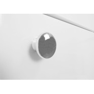 Пенал напольный Стиль Моника 36 см R, белый - фото 6