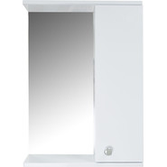 Зеркало-шкаф Стиль Моника 50 см R, без светильника, белый - фото 