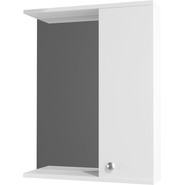 Зеркало-шкаф Стиль Моника 50 см R, без светильника, белый - фото 2