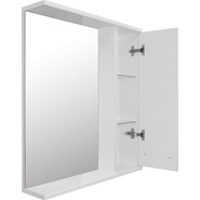 Зеркало-шкаф Стиль Дина 60 см R, белый - фото 4