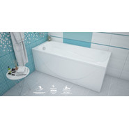 Ванна акриловая Loranto Alberto 170x70 см, Размер - мм: 1700х700 - фото 3