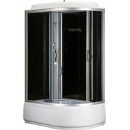 Душевая кабина Loranto CS-66120L G 120х80 см, хром/прозрачное - фото 