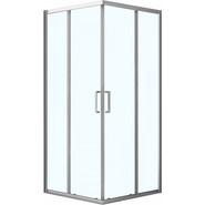 Душевое ограждение AZARIO AZ-131 S 90х90 см, хром/прозрачное - фото 