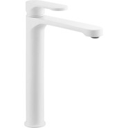 Смеситель для раковины высокий Azario Viano AZ-158345526, белый, Цвет производителя: белый - фото 
