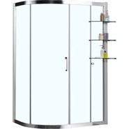 Душевое ограждение Azario Victoria AZ-NNQ2131-1-L 120х90 см (стекло 8 мм) хром/прозрачное - фото 