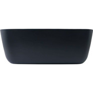 Ванна отдельностоящая Aquanet Family Fine 170х78 см 95778-MW-MB, чёрный матовый - фото 2