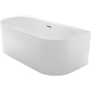 Ванна акриловая Azario Bradford 180x80 см BD07-1800 с каркасом, Размер - мм: 1800х800 - фото 