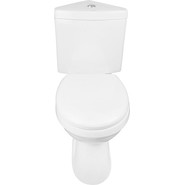 Унитаз-компакт угловой Creo Ceramique Project с крышкой микролифт - фото 5