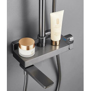 Душевая стойка Belz B24672-3, вороненая сталь - фото 3