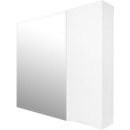 Зеркало-шкаф Loranto Santorini 80 см CS00086970 R, белый глянцевый - фото 