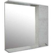 Зеркало-шкаф Loranto Florena 80 см CS00086987 R, светлый бетон - фото 