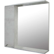 Зеркало-шкаф Loranto Florena 80 см CS00086988 L, светлый бетон - фото 