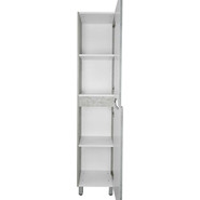 Пенал напольный Loranto Santorini 36 см CS00087006 R, светлый бетон - фото 4