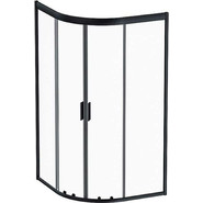 Душевое ограждение Am.Pm Gem 100x100 см W90G-401-100BT, чёрный/прозрачное - фото 2