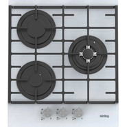 Газовая варочная поверхность Korting HGG 4825 CTW (белое стекло) - фото 