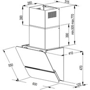 Вытяжка Korting KHC 69499 GW (белое стекло) - фото 4