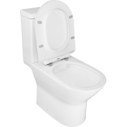 Унитаз-компакт безободковый Azario Mons AZ-76004 с тонкой крышкой микролифт - фото 3