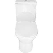 Унитаз-компакт безободковый Azario Mons AZ-76004 с тонкой крышкой микролифт - фото 4
