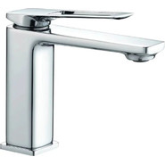 Душевой комплект Haiba: Душевая стойка HB24817 + смеситель для раковины HB10817, цвет хром - фото 3