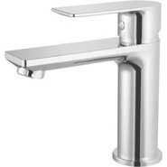 Душевой комплект Haiba: Душевая стойка HB24505 + смеситель для раковины HB10505, цвет хром - фото 3