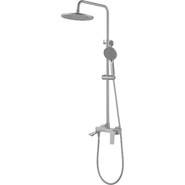 Душевой комплект Haiba: Душевая стойка HB24816-3 + смеситель для раковины HB10816-3, цвет графит - фото 2