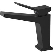 Душевой комплект Haiba: Душевая стойка HB24818-7 + смеситель для раковины HB10818-7, цвет чёрный матовый - фото 3