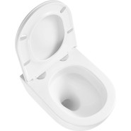 Унитаз подвесной Vincea Bien VT1-51T с тонкой крышкой микролифт (Система смыва торнадо) - фото 3