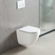 Унитаз подвесной Vincea Bien VT1-51T с тонкой крышкой микролифт (Система смыва торнадо) - фото 5