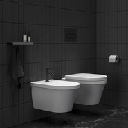 Смеситель для биде Ravak ES 056.20BLM X070281, чёрный матовый - фото 2