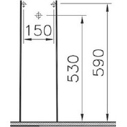 Пьедестал Vitra S50 6936B003-7035 - фото 3