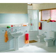 Раковина подвесная с пьедесталом Vitra FORM 300 55 см 9602B003-7650 - фото 2