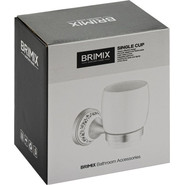 Стакан для зубных щеток Brimix 94005, цвет бронза - фото 2