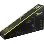 Душевая стойка Brimix 81745, чёрный - фото 6