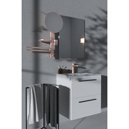 Стойка с мыльницей и зеркалом Ideal Standard BD588RO, розовый - фото 2