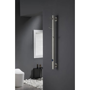 Полотенцесушитель электрический Boheme Uno П1 1300x200 мм 724-NB, nickel brush, Цвет производителя: nickel brush - фото 2