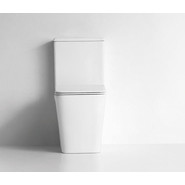 Унитаз-компакт CeramaLux Rimless K2170-1 с крышкой микролифт - фото 2