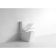 Унитаз-компакт CeramaLux Rimless K2170-1 с крышкой микролифт - фото 3