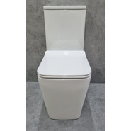 Унитаз-компакт CeramaLux Rimless K2170-1 с крышкой микролифт - фото 4