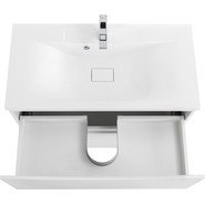 Тумба напольная с раковиной BelBagno MARINO-900-2C-PIA-BL-P 90 см, белый - фото 4