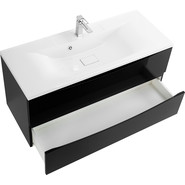 Тумба подвесная с раковиной BelBagno MARINO-1200-2C-SO-NL-P 120 см, Nero Lucido - фото 3