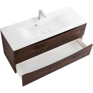 Тумба подвесная с раковиной BelBagno MARINO-1200-2C-SO-RW-P 120 см, Rovere Moro - фото 3