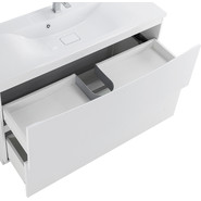 Тумба напольная с раковиной BelBagno MARINO-1200-2C-PIA-BL-P 120 см, белый - фото 6