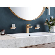 Стакан для зубных щеток Hansgrohe AddStoris 41749140, шлифованная бронза - фото 3