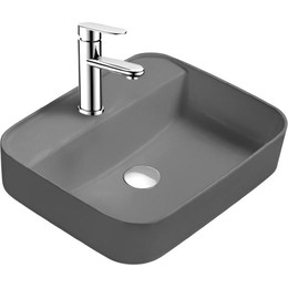 Раковина-чаша Aquatek Вега 50 см AQ5506-MG, серый матовый - фото 